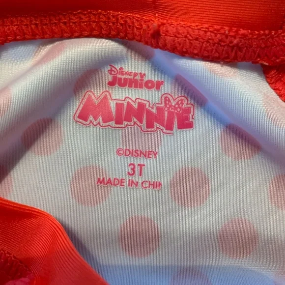 Minnie Mouse Swim Shirt w/ Matching Bottoms - Picture 3 of 6